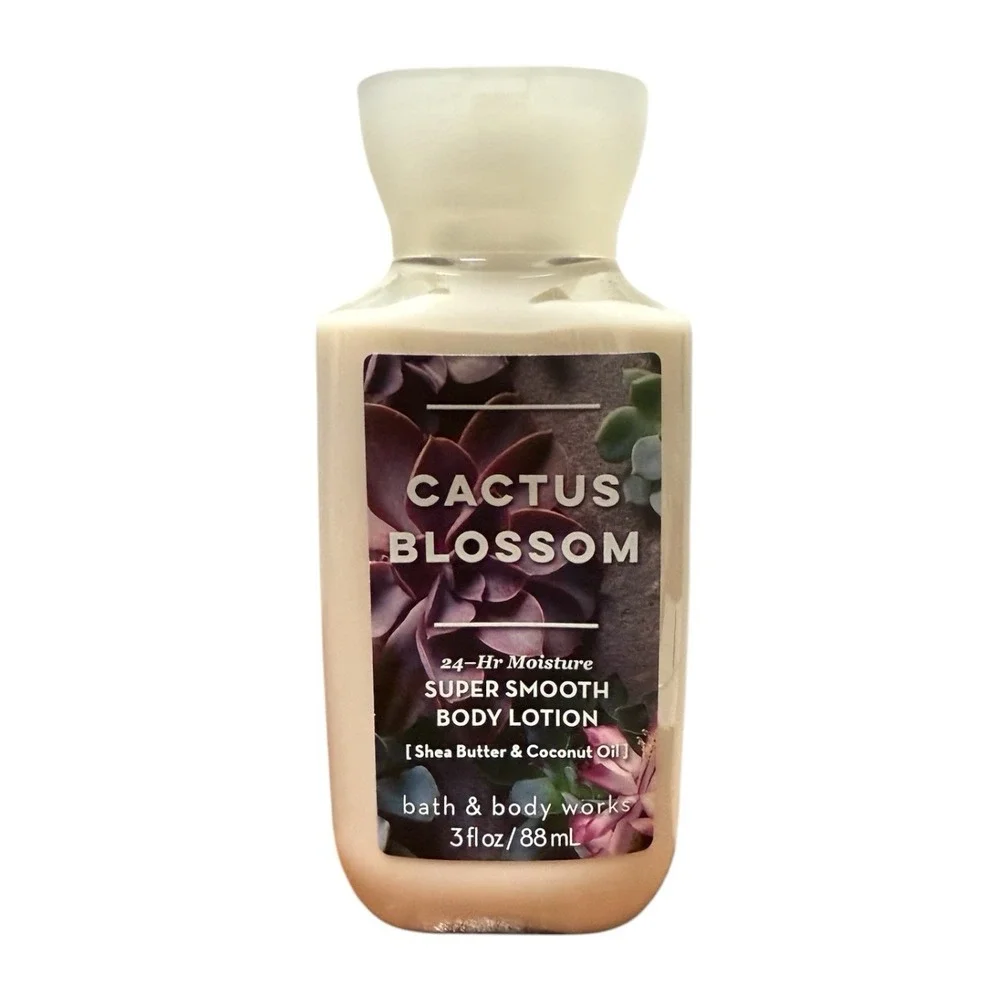 Bath & Body Works Cactus Blossom Super Smooth Body Lotion 3 Fl Oz Travel 24 Hr